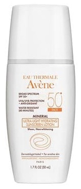 Avène Mineral Ultra-Light Hydrating Sunscreen Lotion SPF 50+