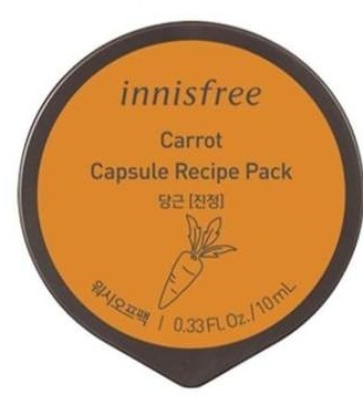 Innisfree Carrot Capsule Recipe Pack