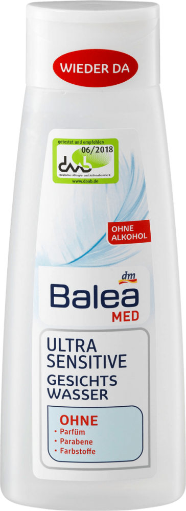 Balea MED Čistiace pleťové mlieko Ultra Sensitive