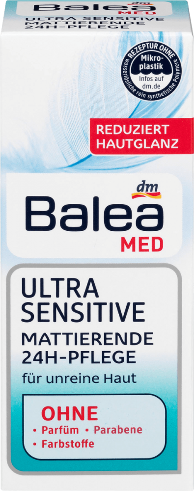 Balea MED Zmatňujúci pleťový krém Ultra Sensitive 