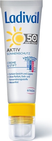 Ladival Aktiv ochranný krém na tvár a pery SPF50+