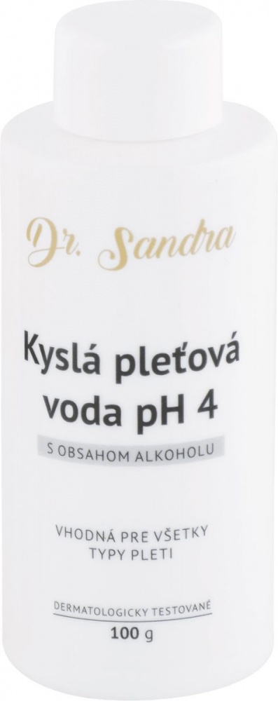 Dr. Sandra kyslá pleťová voda pH 4