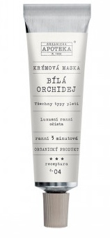 Havlíková apotéka krémová maska biela orchidea