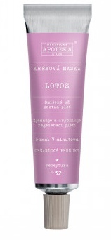 Havlíková apotéka krémová maska Lotos