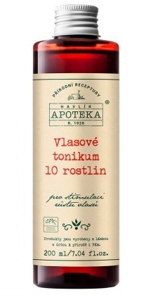 Havlíková apotéka vlasové tonikum 10 rastlín