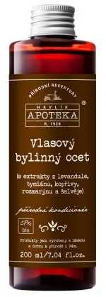 Havlíková apotéka Bylinkový ocot na vlasy