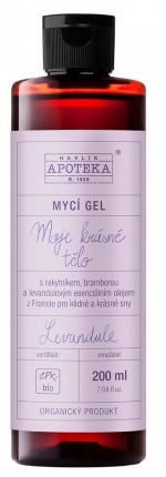 Havlíková apotéka umývací gél Moje krásne telo - Levanduľa