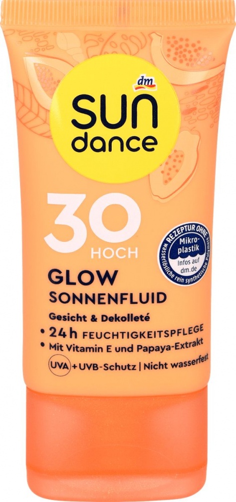 SUNDANCE Pleťový fluid na opaľovanie Glow SPF 30