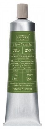 Havlíková apotéka CBD telový balzam