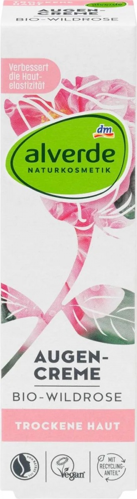 Alverde Očný krém s bio divou ružou