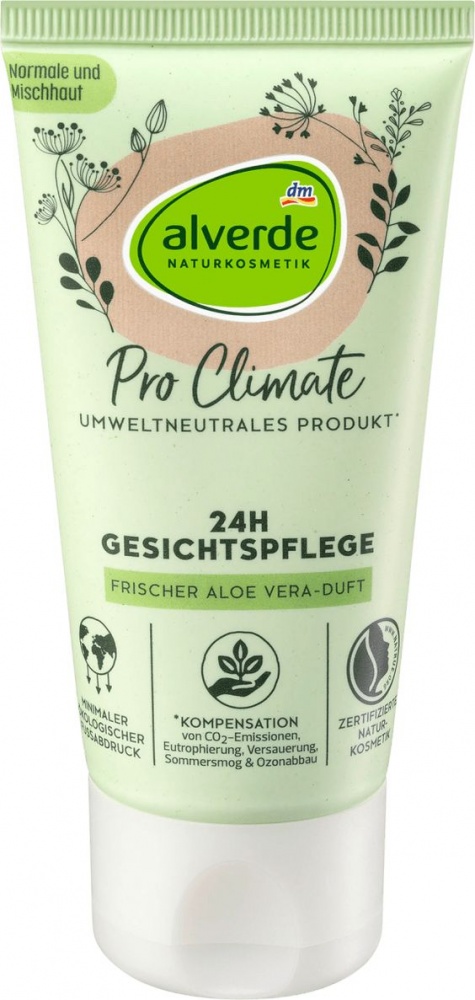 Alverde Ošetrujúci pleťový krém Pro Climate 24h
