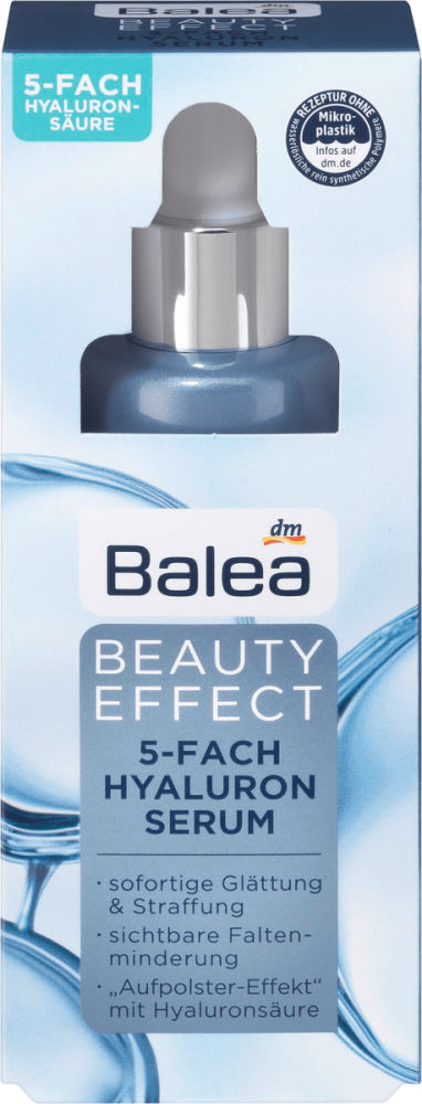 Balea Pleťové Sérum Beauty Effect s Kyselinou Hyalurónovou