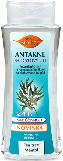 Bione Cosmetics Antakne Salicylový lieh s Tea Tree a Mentolom