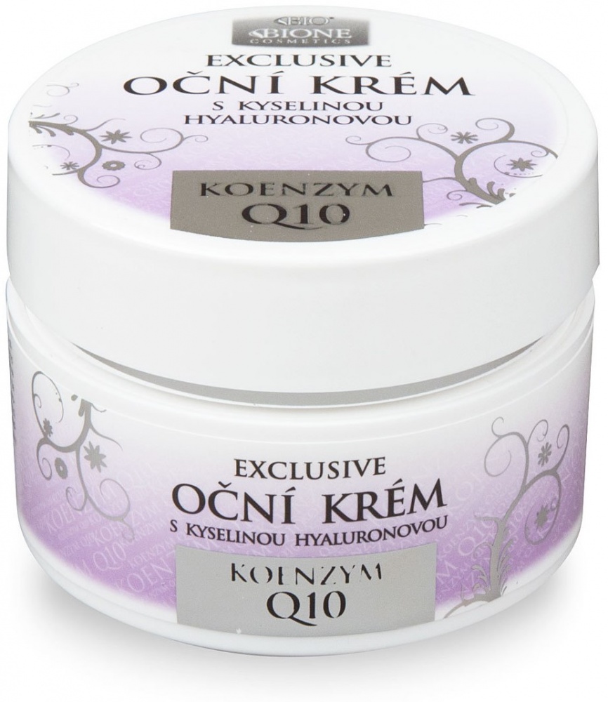 Bione Cosmetics Exclusive krém očný s Kyselinou Hyalurónovou a Q10