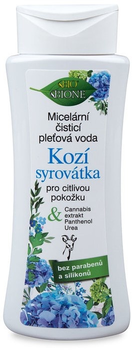 Bione Cosmetics Kozia Srvátka micelárna čistiaca pleťová voda