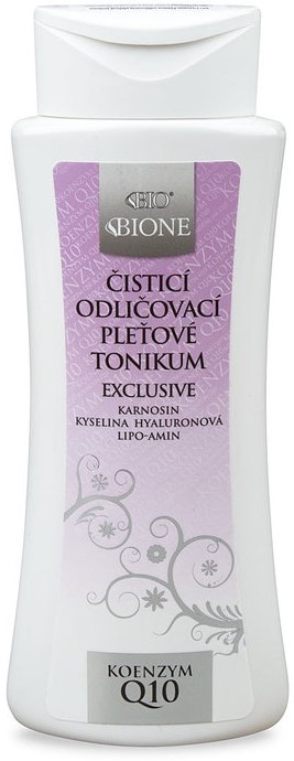 Bione Cosmetics Exclusive čistiace odličovacie pleťové tonikum