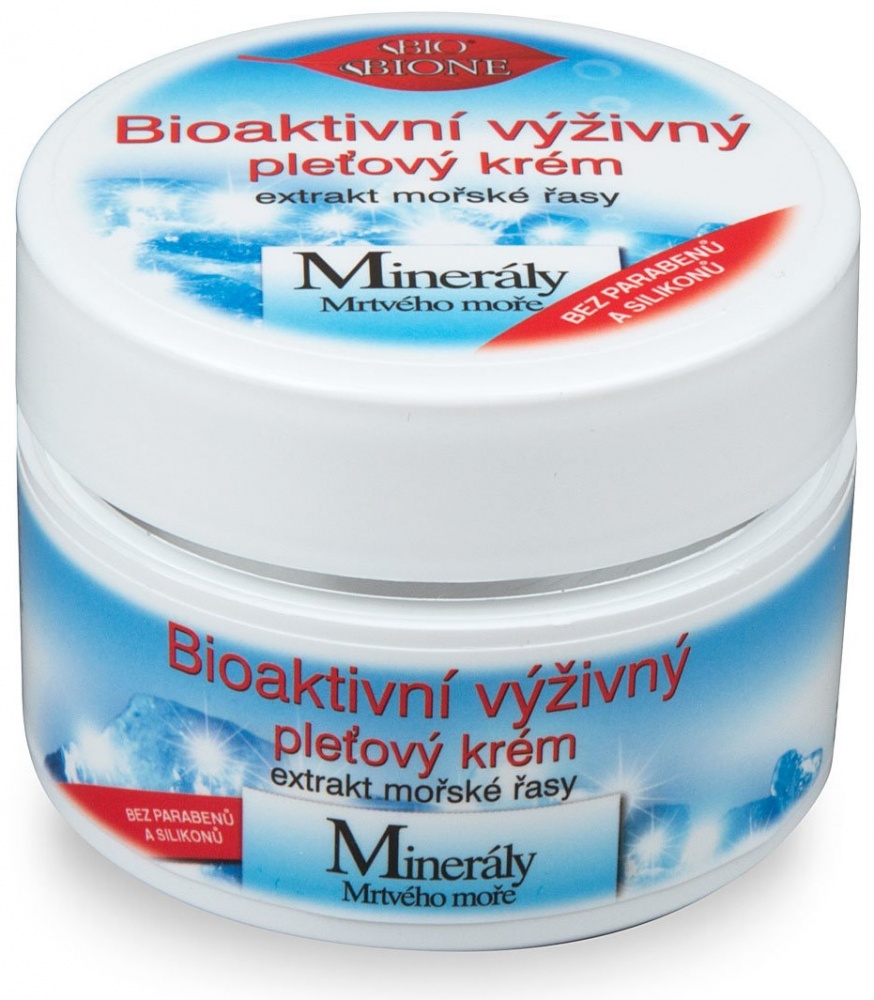 Bione Cosmetics Minerály z Mŕtveho Mora Bioaktívny výživný pleťový krém