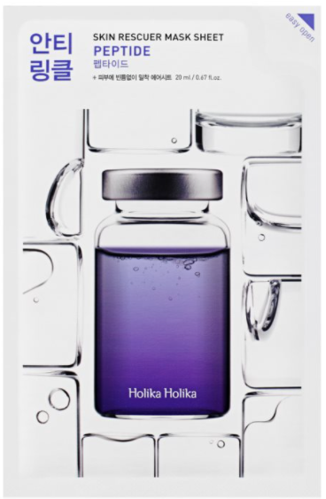 Holika Holika Skin Rescuer Mask Sheet Peptide