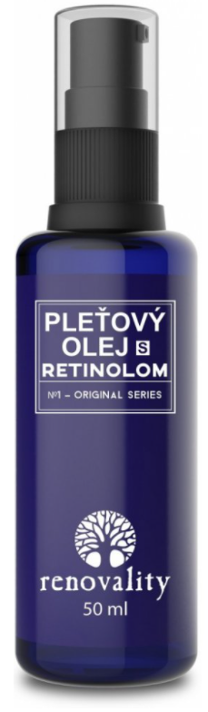 Renovality pleťový olej s retinolom
