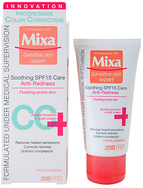 Mixa Anti-Redness Soothing SPF15 CC Cream