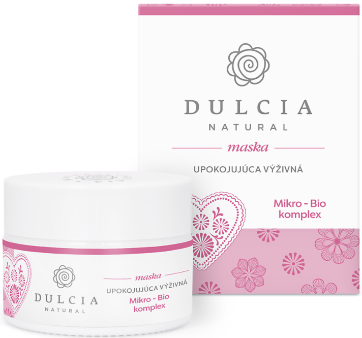 Dulcia upokojujúca a výživná maska - Mikro-Bio Komplex