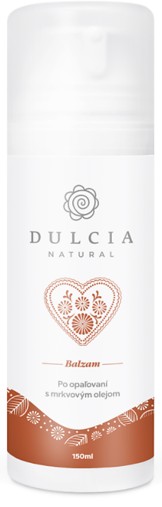 Dulcia telový balzam po opaľovaní s Mrkvovým Olejom