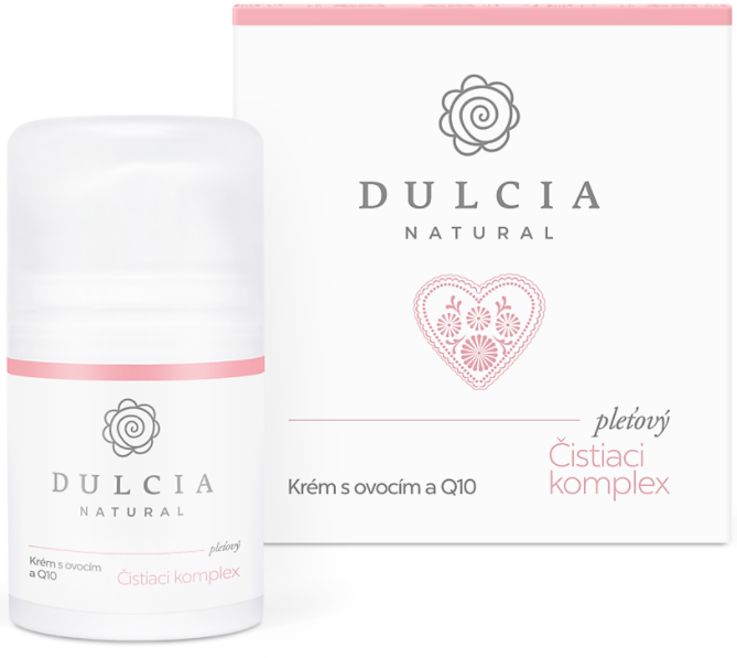 Dulcia pleťový krém s Ovocím a Q10 Čistiaci Komplex