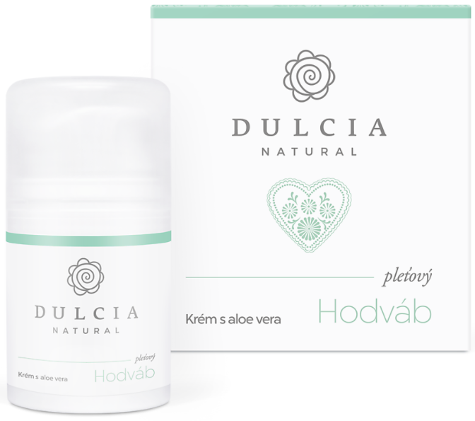 Dulcia pleťový krém s Aloe Vera a Hodvábom