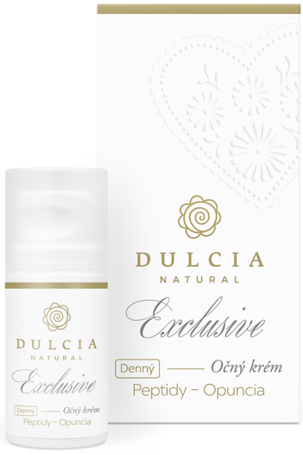 Dulcia Exclusive denný očný krém Peptidy Opuncia
