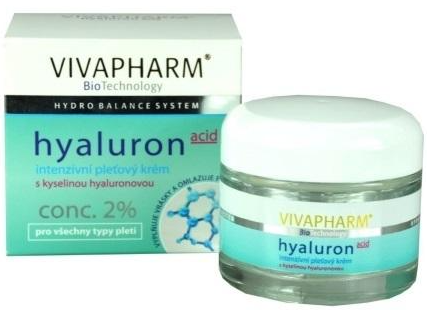 Vivaco Vivapharm Hyaluron intenzívny pleťový krém