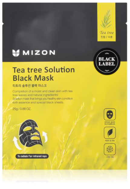 Mizon Tea Tree Solution Black Mask