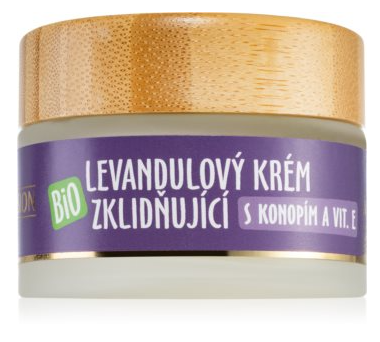 Purity Vision Levanduľový krém upkojujúci s konope a vitamínom E