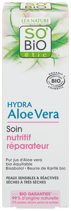 SO'BiO étic Hydra Aloe Vera Hypoallergenic & Nourishing Repair Care 