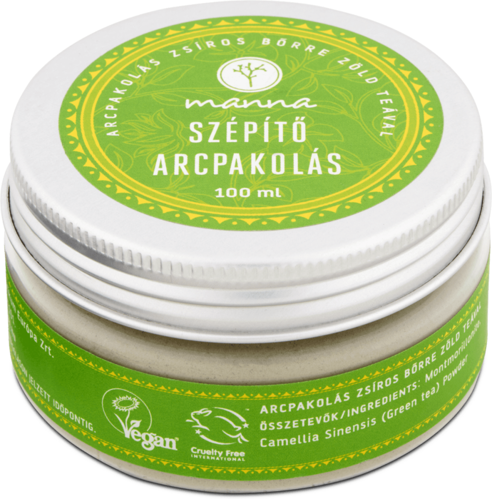 manna Beauty Mask For Greasy Skin With Green Tea