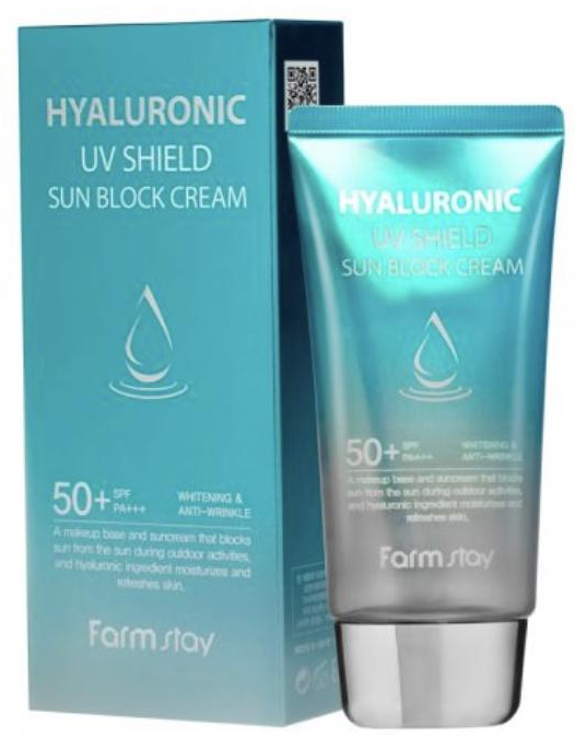 Farm Stay Hyaluronic UV Shield Sun Block Cream SPF 50+ PA+++