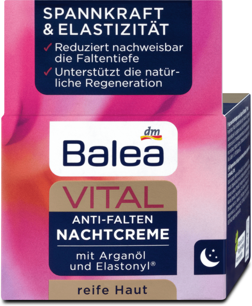 Balea Regeneračný nočný krém Vital