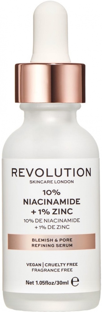 Revolution Skincare Blemish and Pore Refining Serum 10% Niacinamide + 1% Zinc