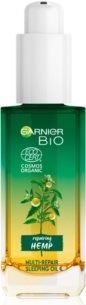 Garnier Bio nočný olej s konopným olejom