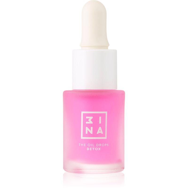 3INA Skincare The Oil Drops obnovujúce sérum na tvár Detox 