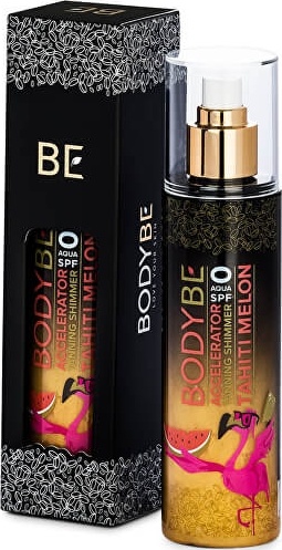 BodyBe Opaľovacia voda SPF 0 Tahiti Melon