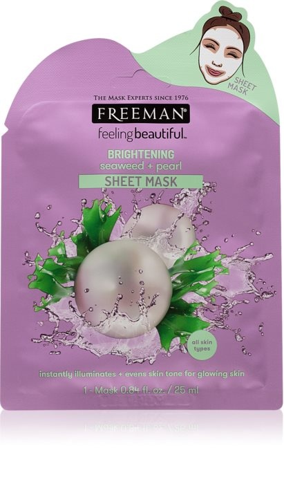 Freeman Feeling Beautiful Brightening maska s výťažkami z morských rias