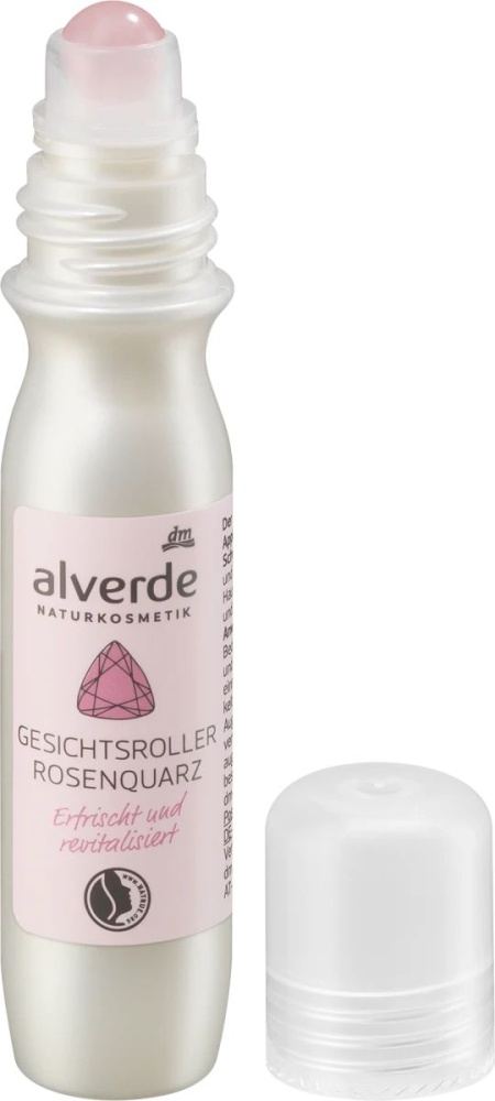 Alverde Masážny pleťový roll-on Rosenquarz