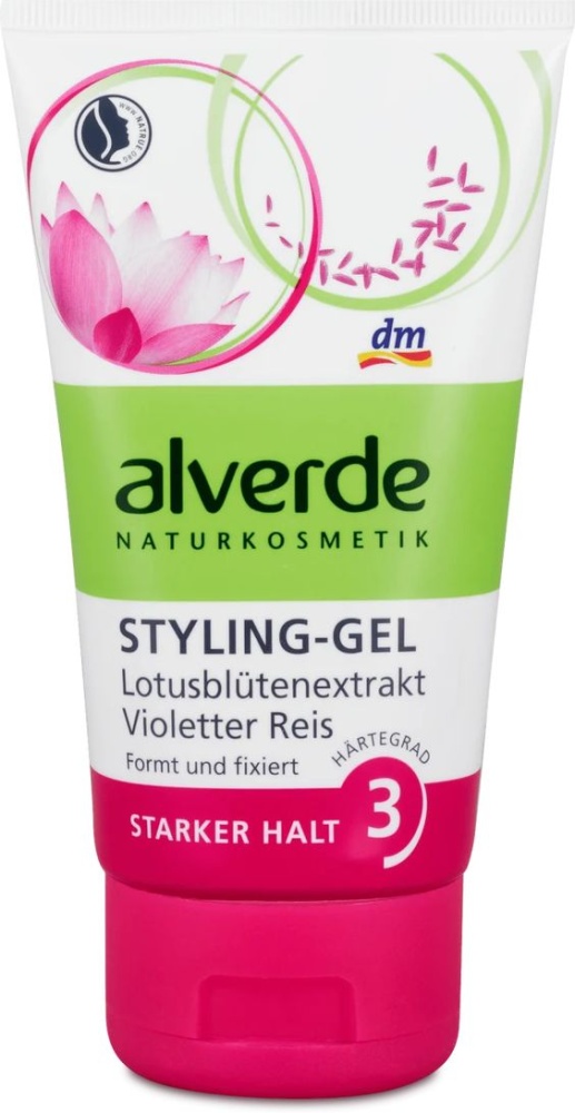 Alverde Gél na vlasy lotos fialová ryža