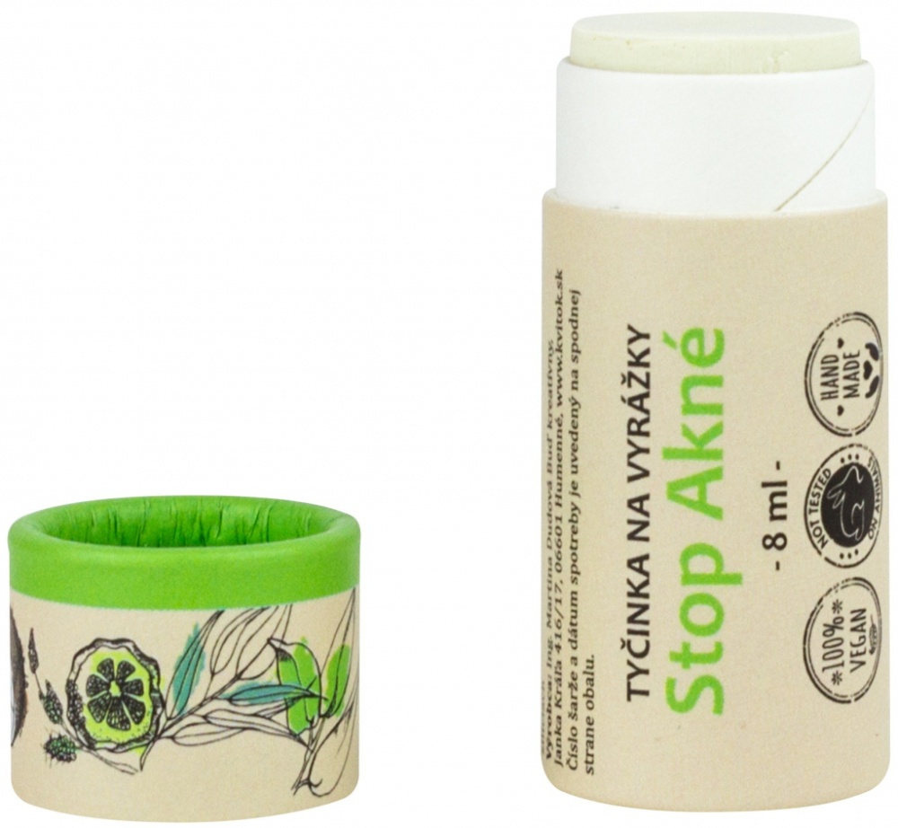 Kvitok Stop Akné SOS Zinková tyčinka na vyrážky