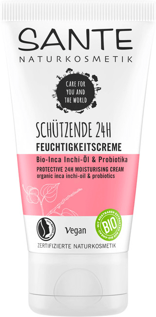 Sante 24h hydratačný krém s inca inchi olejom a probiotikami