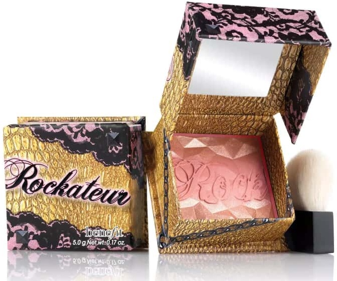 Benefit Rockateur Rose Gold Powder Blush and Highlight