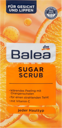 Balea Pleťový peeling Sugar Vitamin C