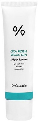 Dr. Ceuracle Cica Regen Vegan Sun Gel SPF50+ PA++++ opaľovací krém na tvár