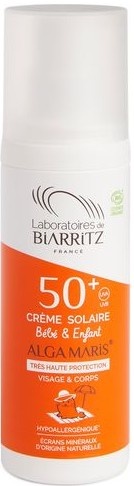 Laboratoire Biarritz Alga Maris krém na oplovanie pre deti SPF50+