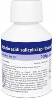 VULM Salicylový lieh Solutio acidi salicylici spirituosa 2 %